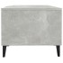Mesa de centro madera contrachapada gris hormigón 102x50x40