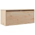 Armario de pared de madera maciza de pino 80x30x35