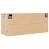 Armario de pared de madera maciza de pino 80x30x35