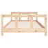 Estructura de cama infantil madera maciza de pino 90x190