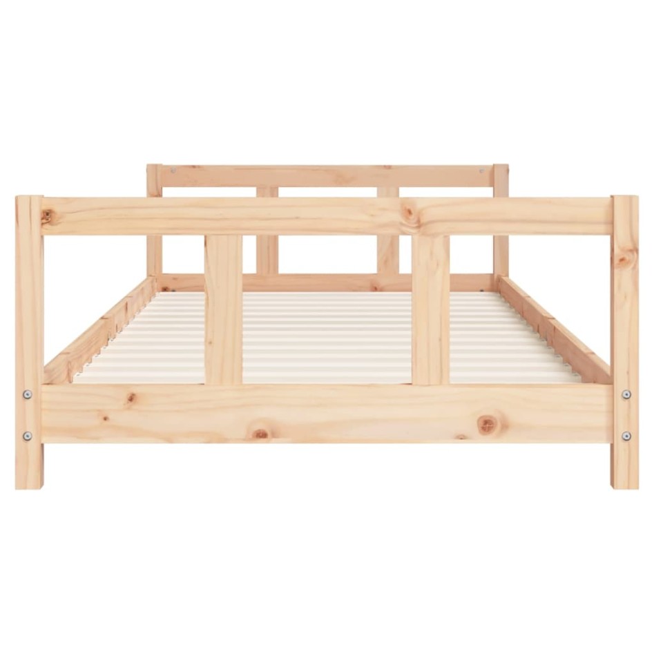 Estructura de cama infantil madera maciza de pino 90x190
