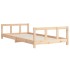 Estructura de cama infantil madera maciza de pino 90x190