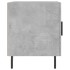 Mesitas noche 2 uds madera ingeniería gris hormigón 40x40x50