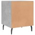 Mesitas noche 2 uds madera ingeniería gris hormigón 40x40x50