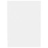 Mueble para TV madera contrachapada blanco 102x37,5x52,5