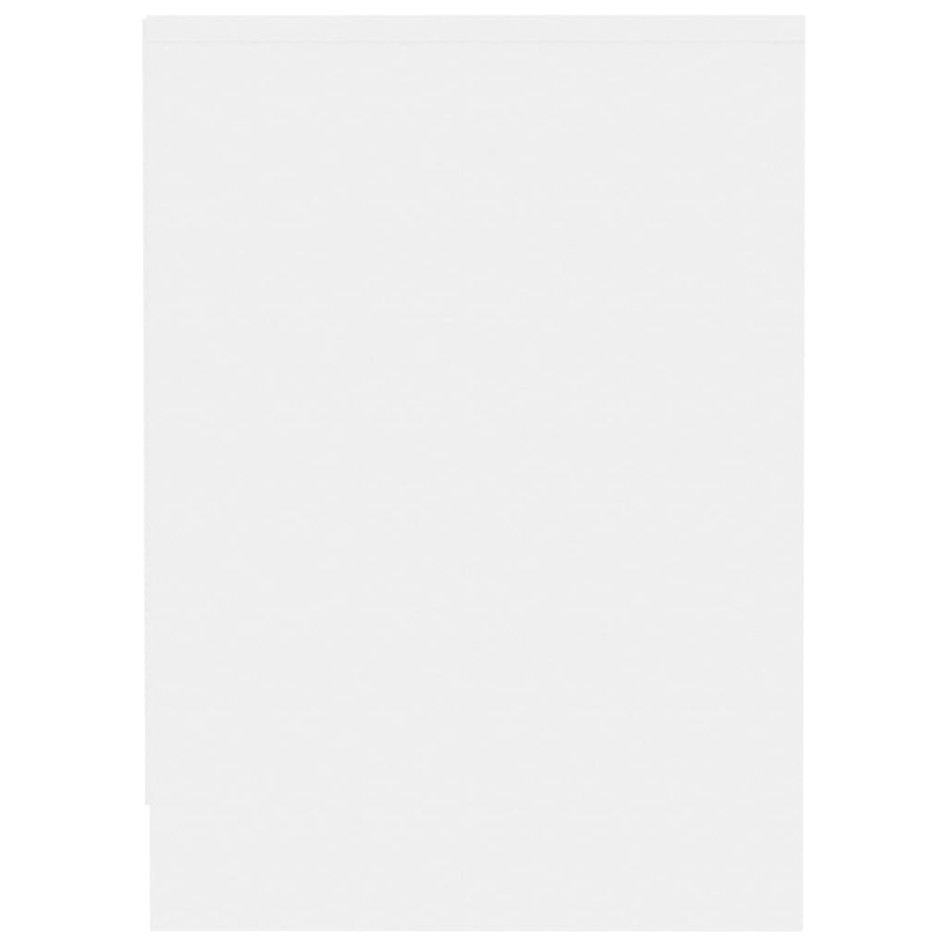 Mueble para TV madera contrachapada blanco 102x37,5x52,5