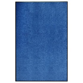 Felpudo lavable azul 120x180