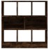Estantería madera contrachapada roble ahumado 97,5x29,5x100