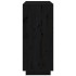 Aparador de madera maciza de pino negro 70x34x80