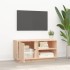 Mueble de TV de madera maciza de pino 80x35x40,5