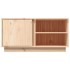 Mueble de TV de madera maciza de pino 80x35x40,5