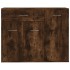 Aparador madera contrachapada color roble ahumado 88x30x70