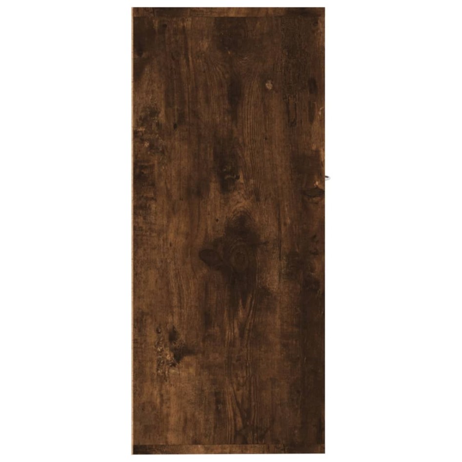 Aparador madera contrachapada color roble ahumado 88x30x70