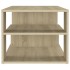 Mesa de centro madera contrachapada roble Sonoma 100x50x40