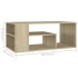 Mesa de centro madera contrachapada roble Sonoma 100x50x40