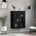 Armario de pared negro 69,5x34x90