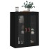 Armario de pared negro 69,5x34x90