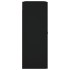 Armario de pared negro 69,5x34x90