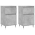 Aparadores 2 uds madera de ingeniería gris hormigón 40x35x70