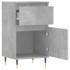 Aparadores 2 uds madera de ingeniería gris hormigón 40x35x70