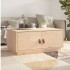 Mesa de centro de madera maciza de pino 80x50x35