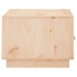 Mesa de centro de madera maciza de pino 80x50x35