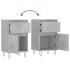 Aparadores 2 uds madera de ingeniería gris hormigón 40x35x70