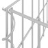 Arriate de gaviones de acero 600x100x20