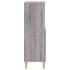 Aparador alto de madera contrachapada gris Sonoma 60x36x110