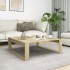 Mesa de centro madera contrachapada roble Sonoma 100x100x35