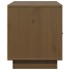 Mueble de TV madera maciza de pino marrón miel 80x34x40