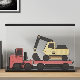 Caja de exposición acrílico transparente 56x36x37