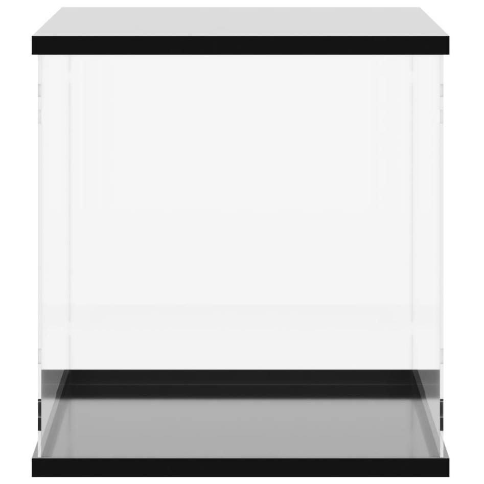 Caja de exposición acrílico transparente 56x36x37