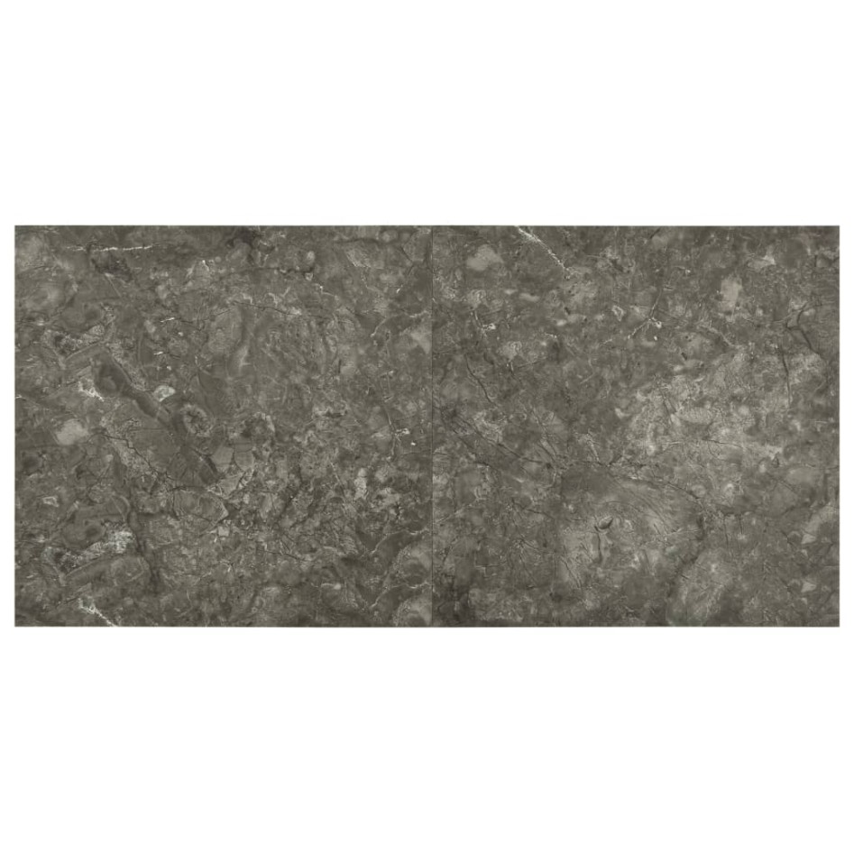 Lamas para suelo autoadhesivas 55 uds PVC gris 5,11