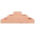 Jardinera de madera maciza de abeto douglas 80x80x27