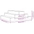 Jardinera de madera maciza de abeto douglas 80x80x27