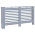 Cubierta para radiador MDF gris antracita 152x19x81,5