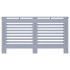 Cubierta para radiador MDF gris antracita 152x19x81,5