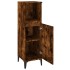 Armario de baño madera contrachapada roble ahumado 30x30x100