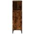 Armario de baño madera contrachapada roble ahumado 30x30x100