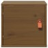 Armarios de pared 2 uds madera pino marrón miel 31,5x30x30