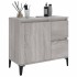Armario de baño madera contrachapada gris Sonoma 65x33x60
