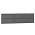 Cabecero de cama de pared madera maciza pino gris 204x3x60