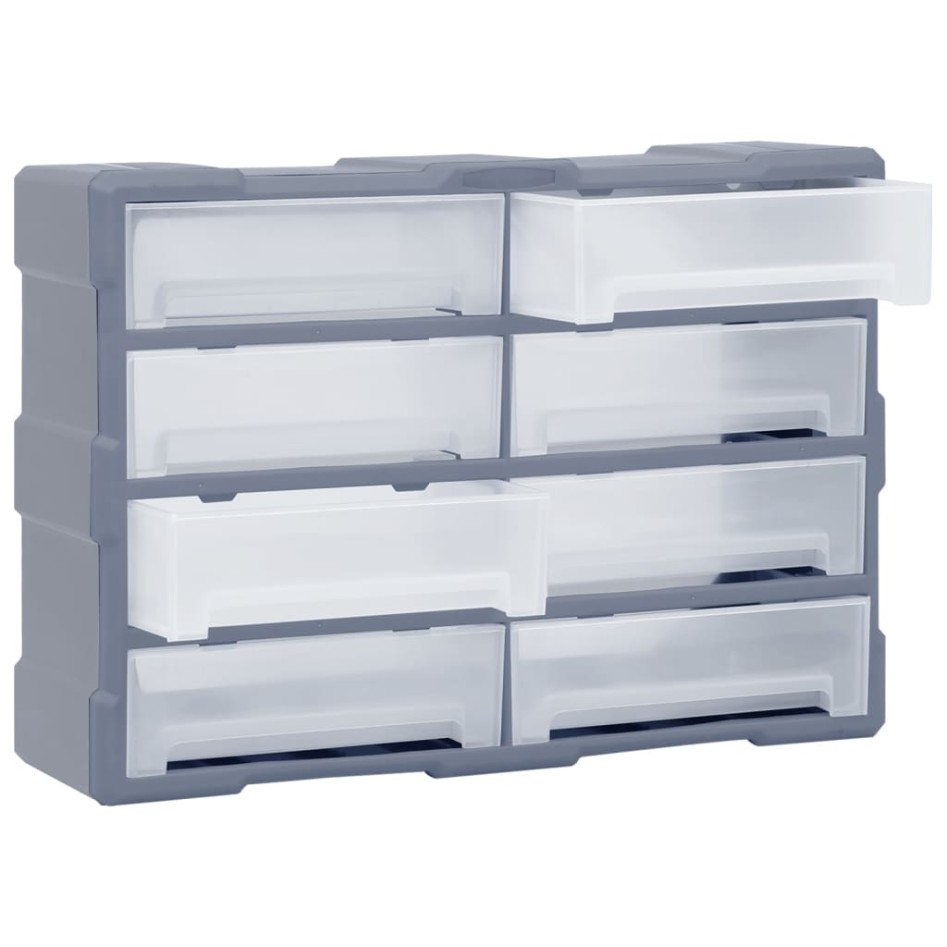 Organizador multicajones con 8 cajones grandes 52x16x37