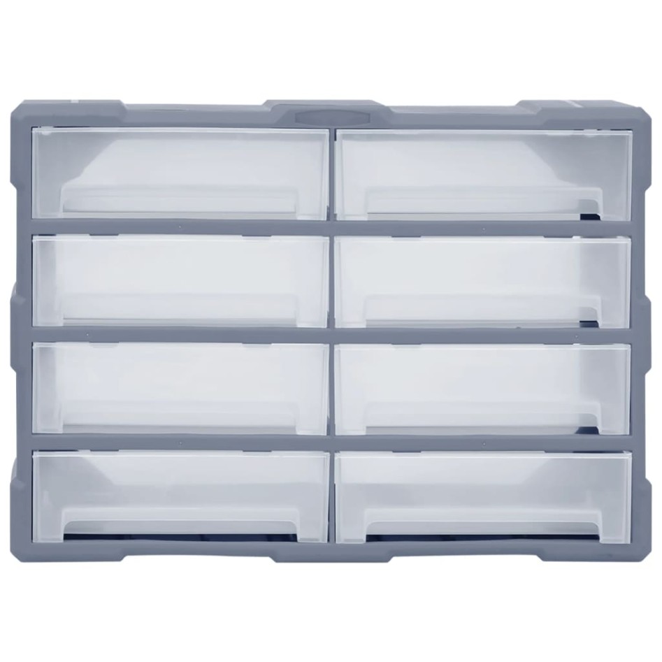 Organizador multicajones con 8 cajones grandes 52x16x37