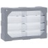 Organizador multicajones con 8 cajones grandes 52x16x37