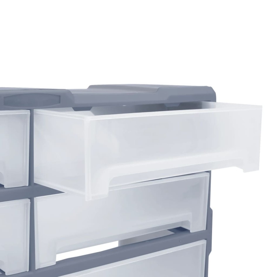 Organizador multicajones con 8 cajones grandes 52x16x37