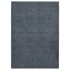 Alfombra de pelo corto gris antracita 140x200