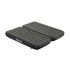 Bestway Colchón inflable 3 en 1 negro y gris 188x99x25