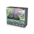 Bestway Colchón inflable 3 en 1 negro y gris 188x99x25
